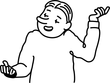 Gesticulating person PNG, SVG