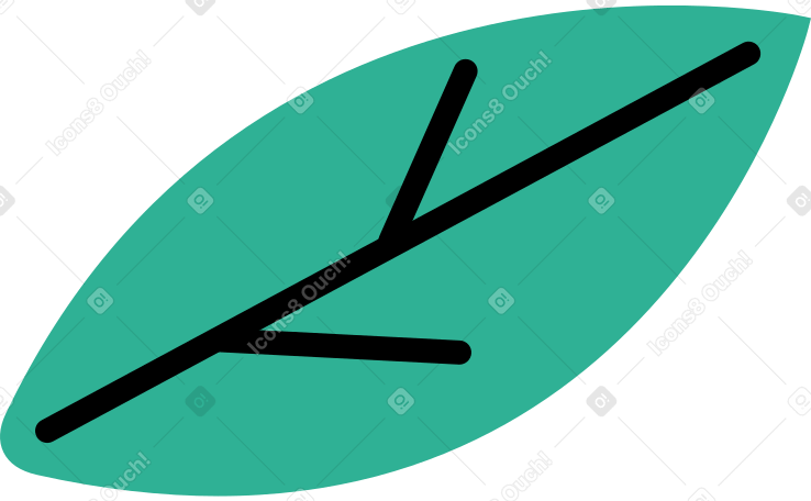 green leaf Illustration in PNG, SVG