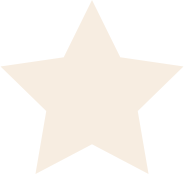 Beige star PNG, SVG