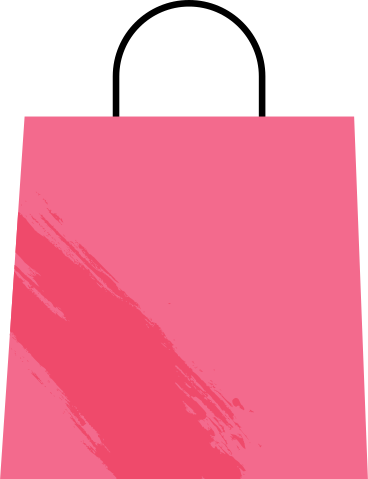 Rosa papiertüte PNG, SVG