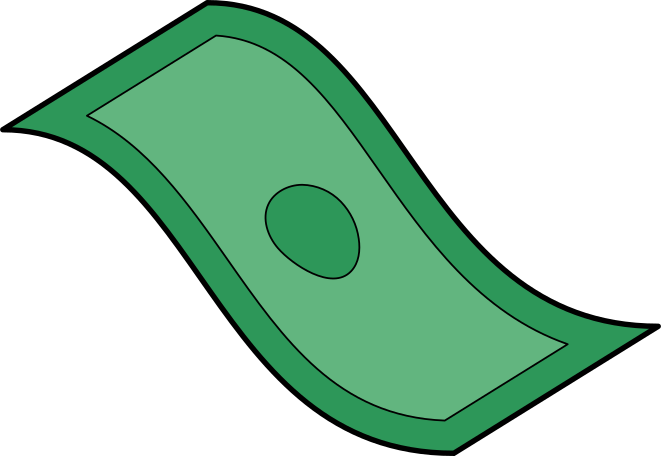 paper money Illustration in PNG, SVG