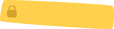 yellow password input bar PNG, SVG