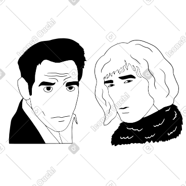 Zoolander 和 hansel 面对面 PNG, SVG