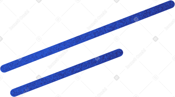 two blue lines of text Illustration in PNG, SVG
