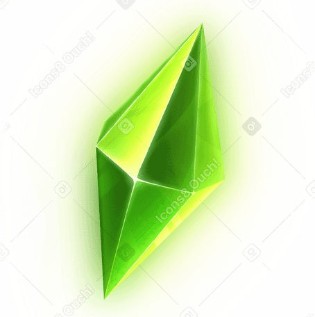 green crystal в PNG, SVG