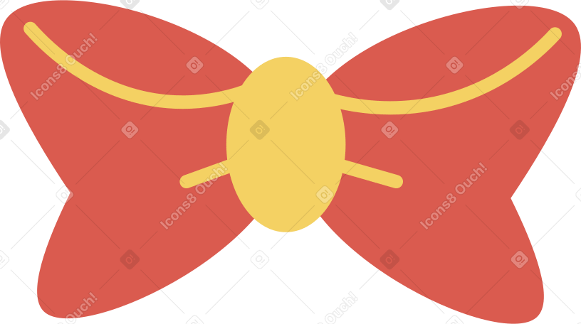 bow Illustration in PNG, SVG