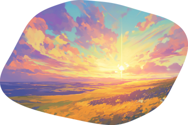 Sunset background PNG, SVG