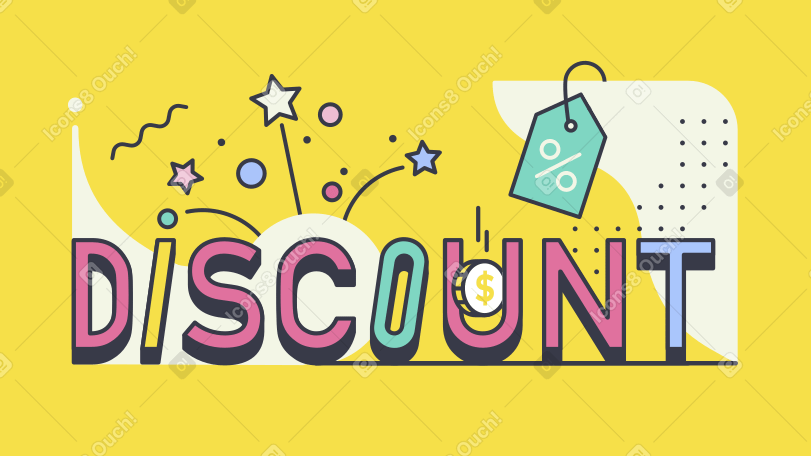 Discount PNG, SVG