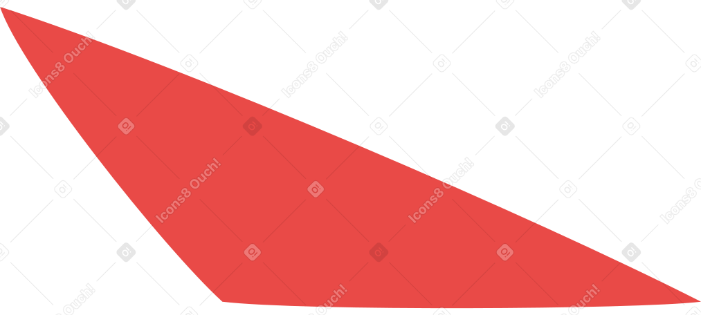разносторонний красный в PNG, SVG