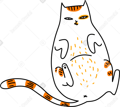 traveler cat Illustration in PNG, SVG