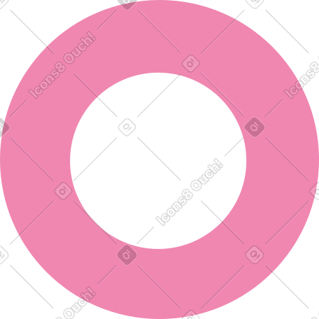 pink ring PNG, SVG