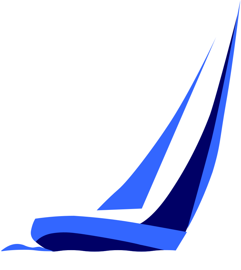 small yacht Illustration in PNG, SVG