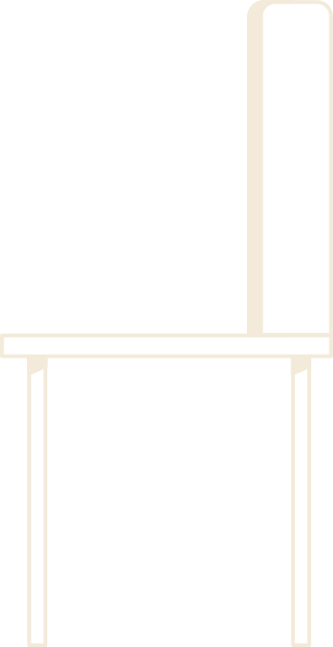 beige chair with back PNG, SVG