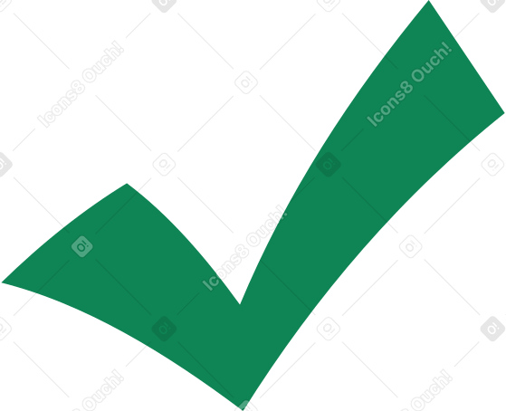 绿色复选标记 PNG, SVG