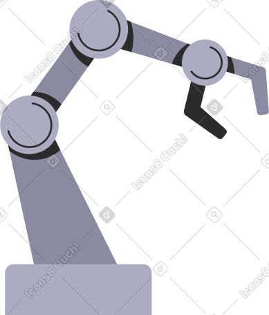 big robot arm PNG, SVG