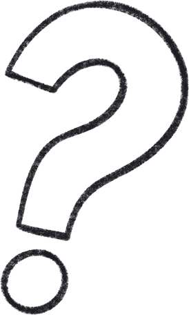 middle question mark PNG, SVG
