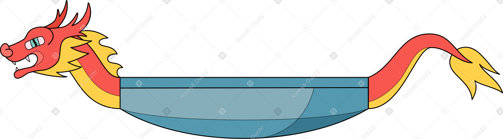 ドラゴンボート PNG、SVG