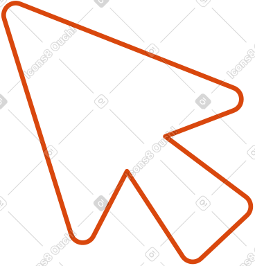 Cursor arrow PNG, SVG