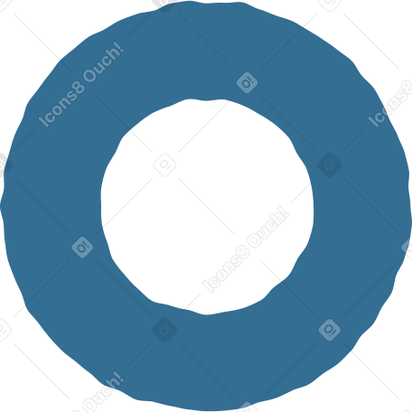 blue ring Illustration in PNG, SVG