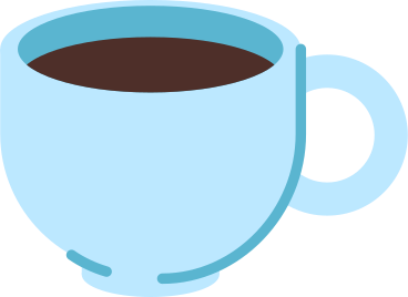 Кружка кофе в PNG, SVG