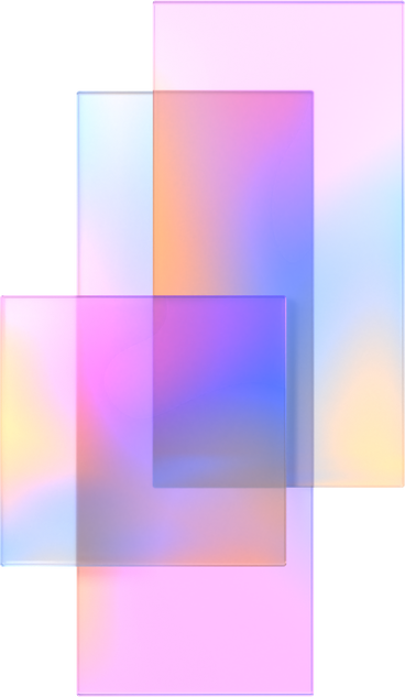 translucent cards composition PNG, SVG