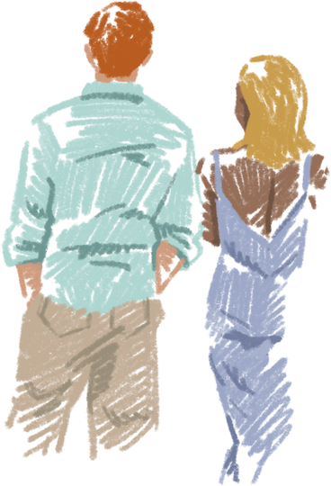 Man and woman в PNG, SVG