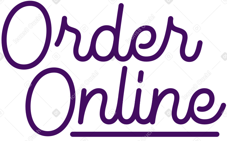 lettering order online PNG, SVG