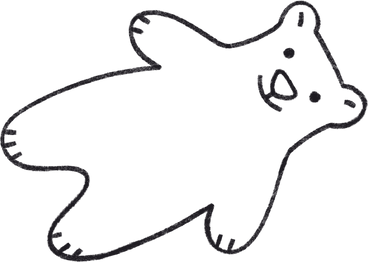 toy bear PNG, SVG