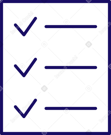 ícone da lista de verificação PNG, SVG