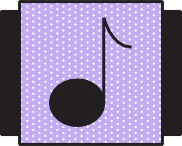 music icon with note PNG, SVG