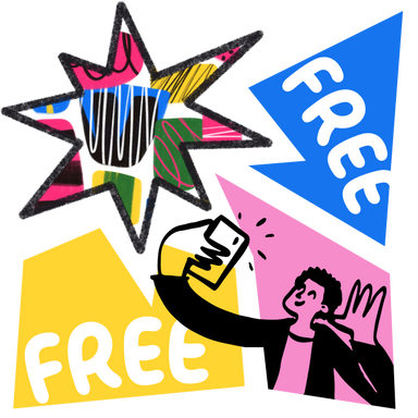 Набор иллюстраций Free 