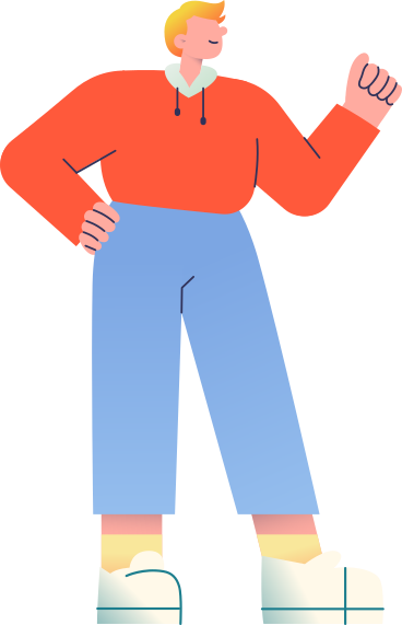 man with hand on his belt PNG, SVG