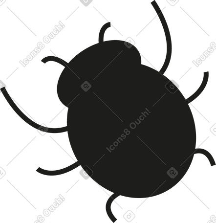 black beetle PNG, SVG