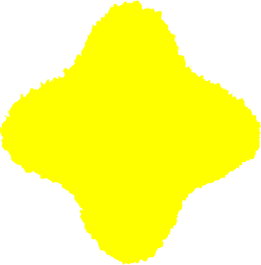 Quatrefoil amarillo PNG, SVG