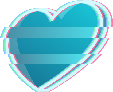 Ícone de coração de pixel PNG, SVG
