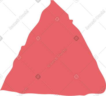 Red triangle PNG, SVG