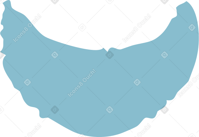 blue crescent в PNG, SVG