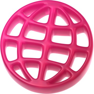 pink planet earth symbol PNG, SVG