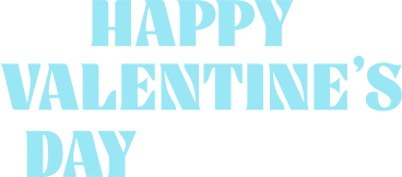 Lettrage joyeuse saint valentin PNG, SVG