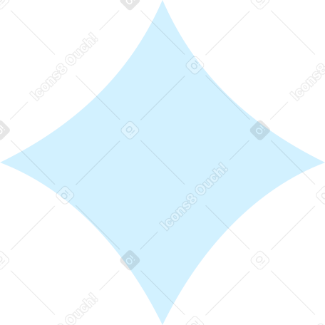 simple diamond star Illustration in PNG, SVG