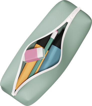 pencil case PNG, SVG