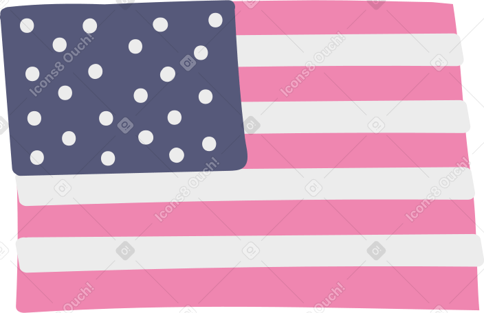 американский флаг в PNG, SVG