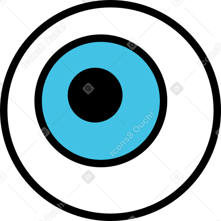 globo ocular PNG, SVG
