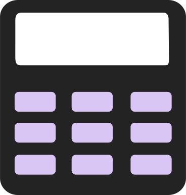 black calculator PNG, SVG