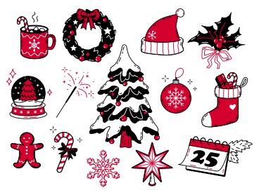 Holidays Vector Illustrations