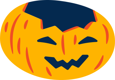 laughing pumpkin PNG, SVG