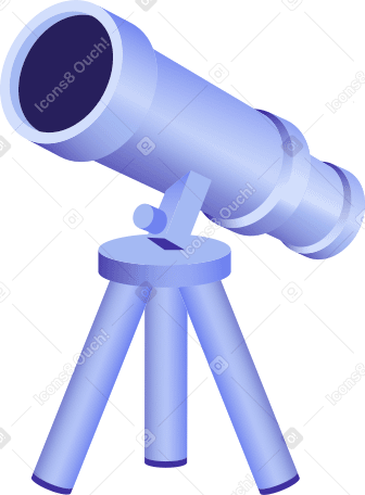 телескоп в PNG, SVG