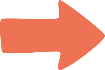 Orange arrow shape в PNG, SVG
