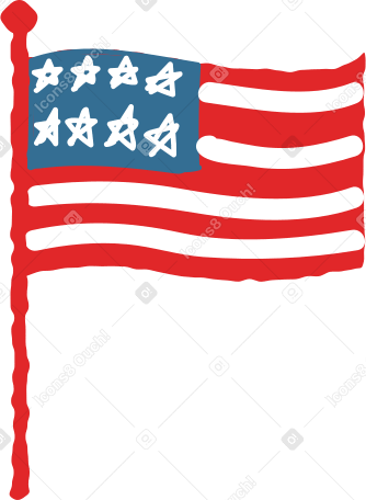 американский флаг в PNG, SVG