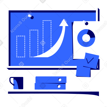 Business process analytics PNG, SVG